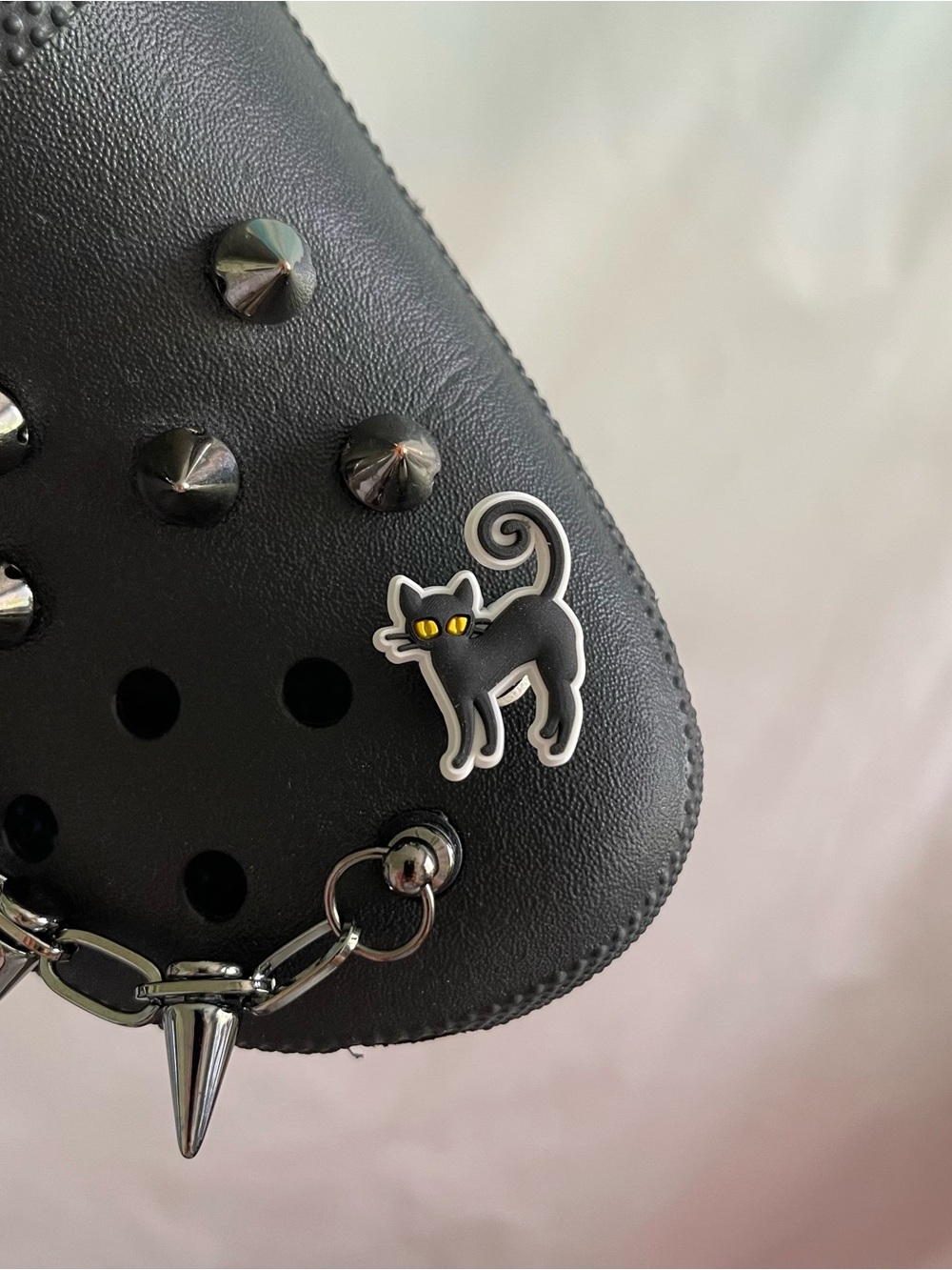 Black Cat Crocs Jibbitz Charm